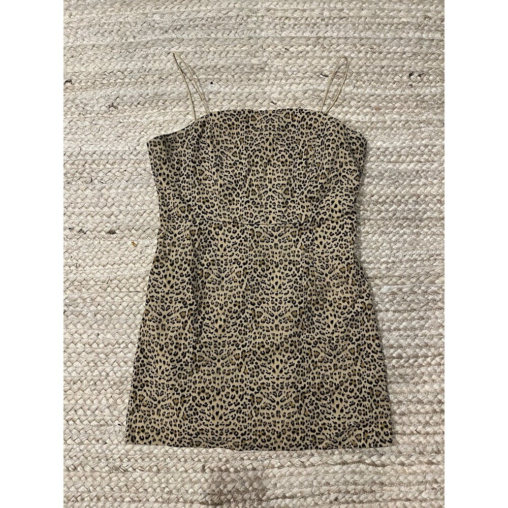Style Rack Women’s Sleeveless Animal Print Dress Sz Large